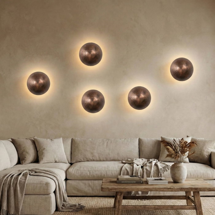 Opviq Lámpara de Pared de Cobre